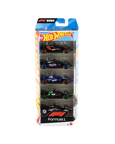 Hot Wheels Formula 1 Temalı Beşli Araç Seti JGF58