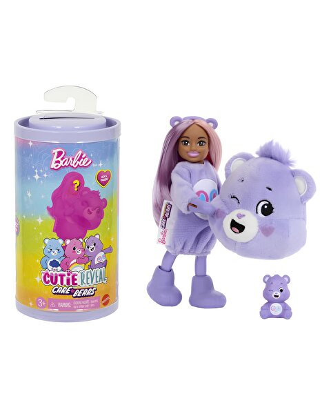 Barbie Cutie Reveal Sevimli Ayıcıklar Bebek Serisi Sürpriz Paket JCN97