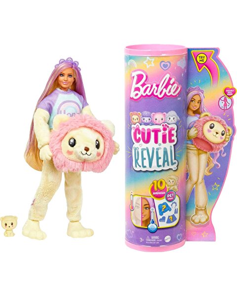 Barbie Cutie Reveal Sevimli Kostümler Serisi Aslan HKR06