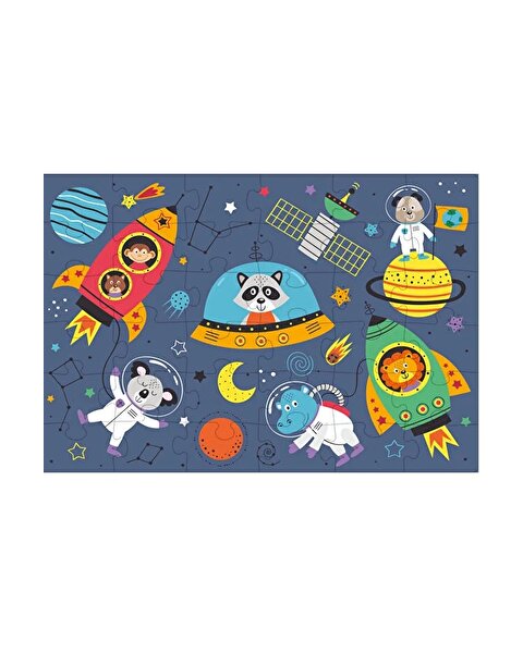 4'ü 1 Arada Puzzle Seti