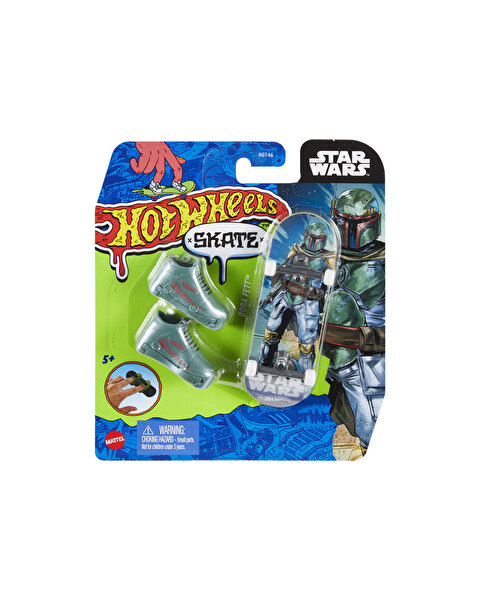 Hot Wheels Skate Parmak Kaykay ve Ayakkabı Boba Fett HNG34