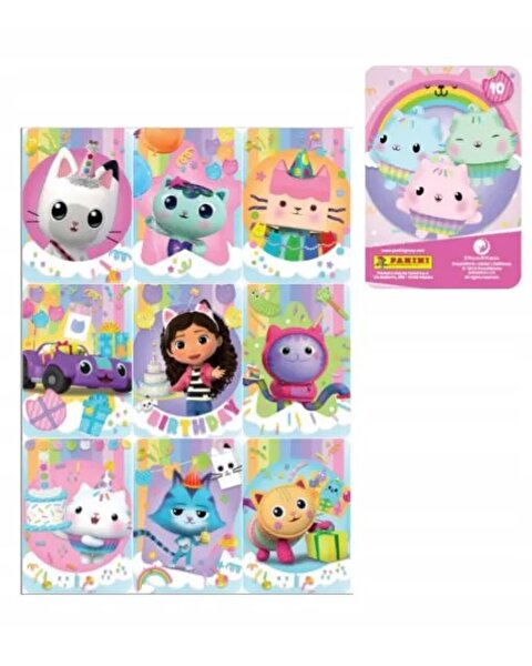 Gabby Dollhouse Koleksiyon Kart