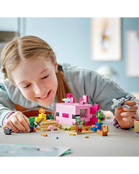 LEGO Minecraft Aksolotl Evi 21247