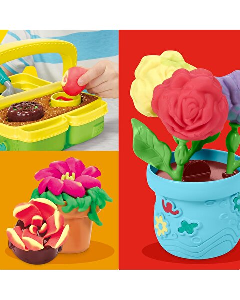 Play Doh Renkli Çiçekler Botanik Oyun Seti G0492