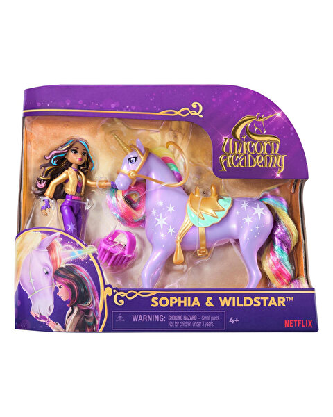 Unicorn Academy Sophia ve Wildstar Figür Seti