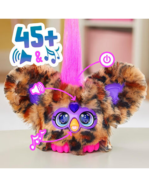 Furby Furblet İnteraktif Peluş Chee Chee Cheetah G1697