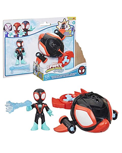 Spidey ve Arkadaşları Su Ağı Figür Oyun Seti Spin Dolphin G1465
