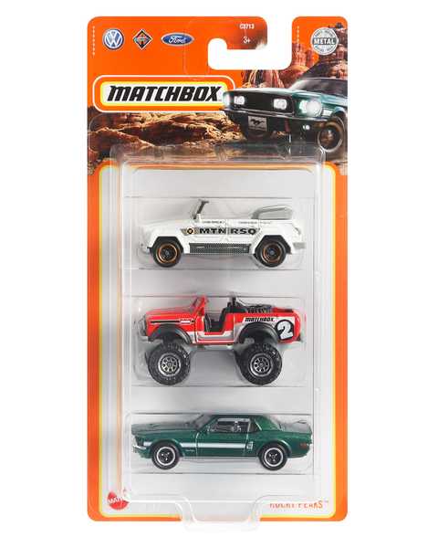 Matchbox Üçlü Araba Seti Rocky Peaks GKR64
