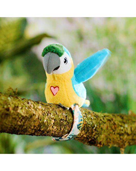 Happy Yappers Slap Bant Konuşan ve Taklit Eden Mavi Papağan