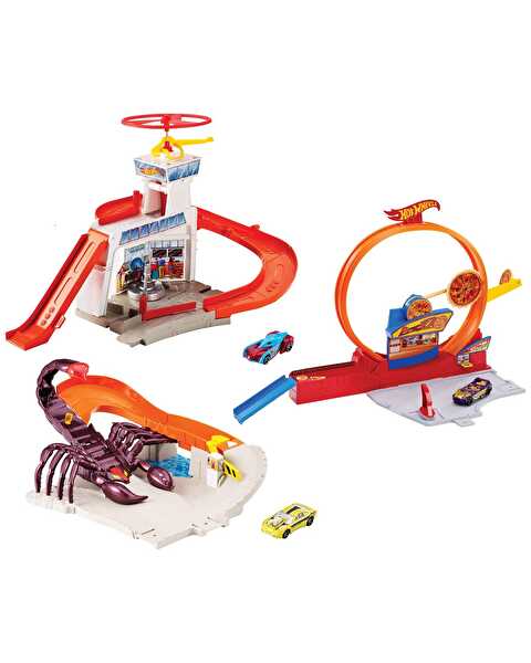 Hot Wheels Gösteri Dünyası Oyun Setleri