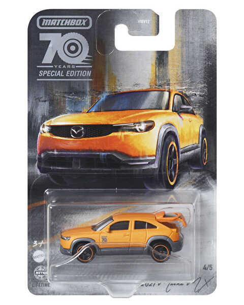 Matchbox 70. Yıla Özel Tekli Arabalar 2021 Mazda Mx HMV16
