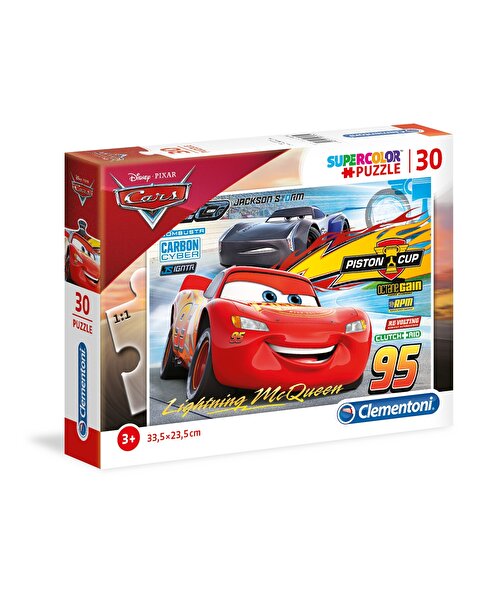 Clementoni 30 Parça Supercolor  Cars 3 Puzzle
