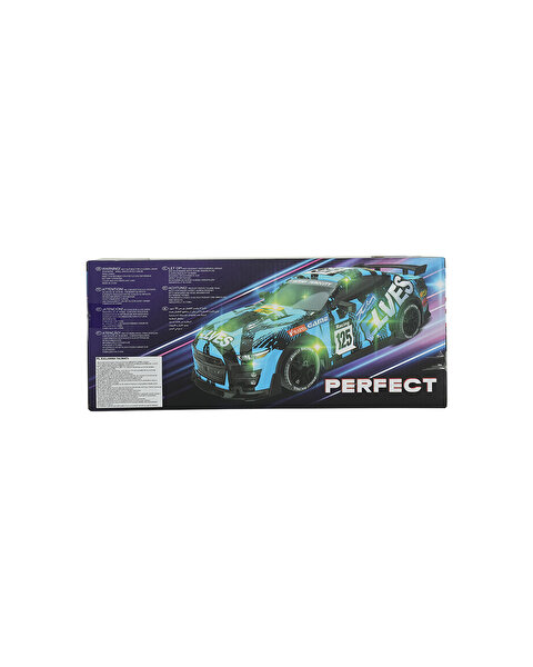 1:18 Elves Full Fonksiyon LED Aydınlatmalı Uzaktan Kumandalı Araba Yeşil