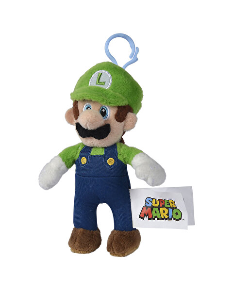 Super Mario 12,5 Cm Peluş Anahtarlık Luigi