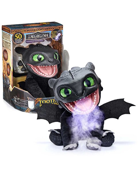 Real Fx Dragon Dişsiz Elektronik Kukla 30 Cm