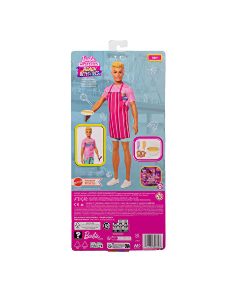 Barbie Mysteries Beach Detectives Ken Bebek JFV65