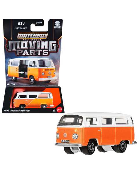 Matchbox The Movie Hareketli Parçalar Serisi 1973 Volkswagen T2B JND36