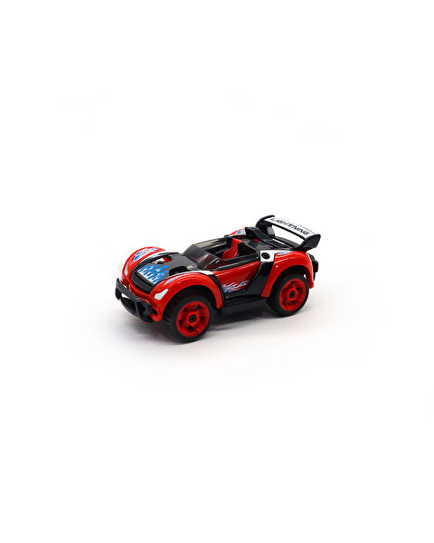 Die Cast Yarış Arabası Kırmızı Siyah