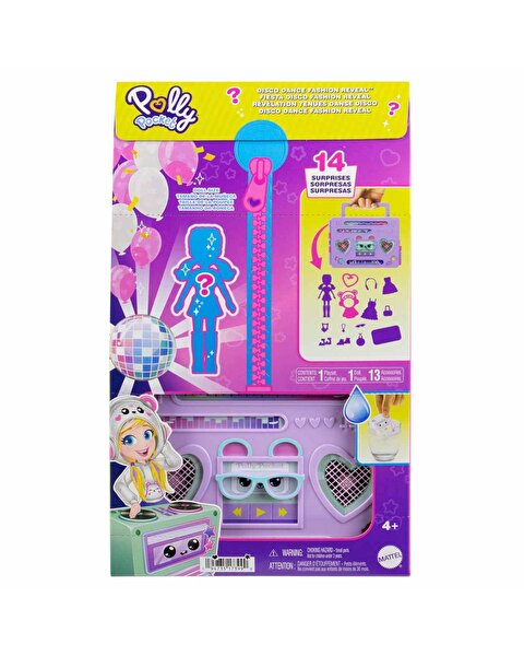 Polly Pocket Disko Dansı Eğlenceli Kıyafetler Oyun Seti HRD65