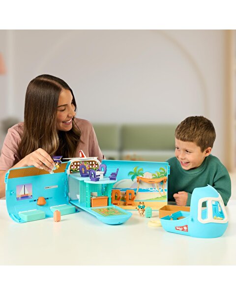 Bluey 3'ü 1 Arada Dönüşen Uçak Oyun Seti