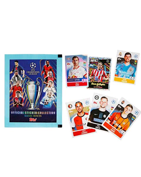 UEFA Şampiyonlar Ligi 2024/2025 Sezonu Çıkartma Paketi