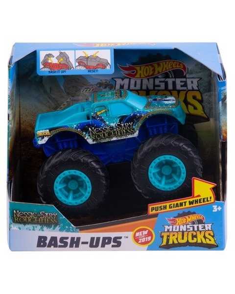 Hot Wheels Monster Trucks Kırılan Arabalar Serisi Nessie-Sary GDR84