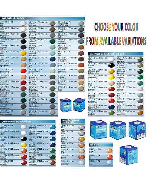 Revell Email Color Maket Boyası NATO Olive Mat 32146