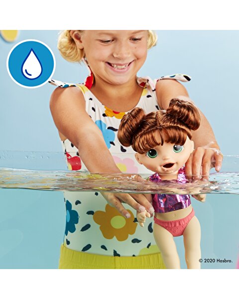 Baby Alive Bebeğimle Yaz Eğlencesi Kumral F1681