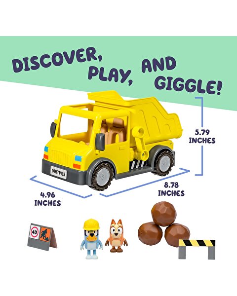 Bluey Damperli Kamyon Oyun Seti