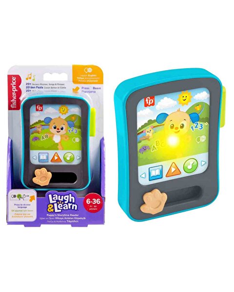 Fisher Price Sesli ve Işıklı Eğlen ve Öğren Hikaye Anlatan Köpekçik JGX02
