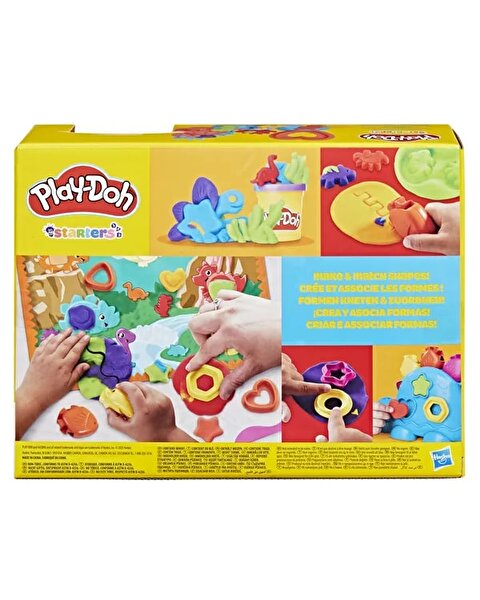 Play Doh Başlangıç Şekiller ve Renkler Dino Oyun Seti G0491