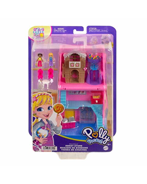 Polly Pocket Pollyville Şeker Dükkanı Oyun Seti HNB03