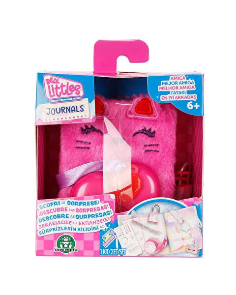 Real Littles Mini Günlük S9 CDU12 Pembe Kedi
