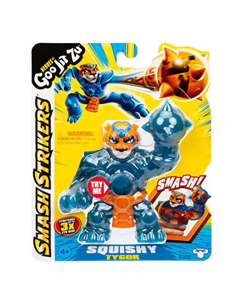 Goojitzu Smash Strikers Figür Squishy Tygor