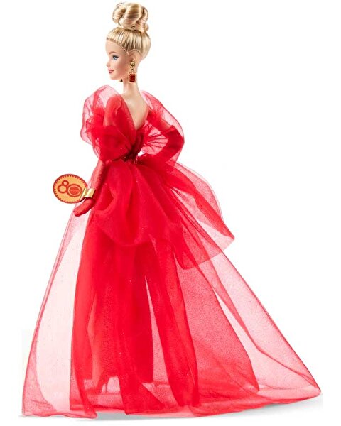 Mattel 80. Yıl Dönümü Sarışın Koleksiyon Bebek
