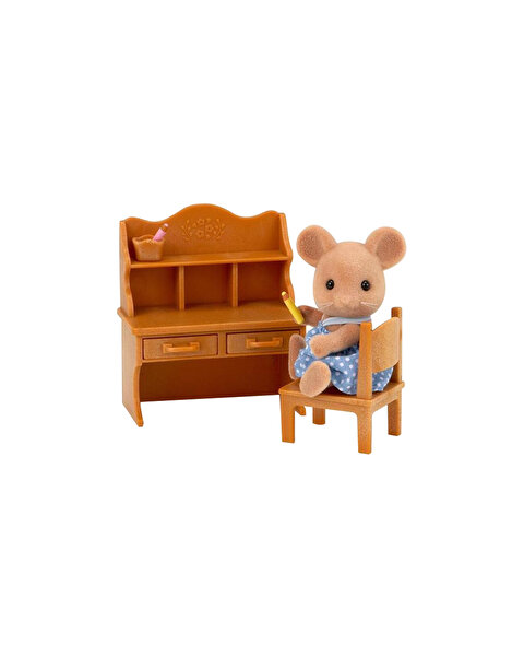 Sylvanian Families Fare Kız Kardeş ve Çalışma Masası