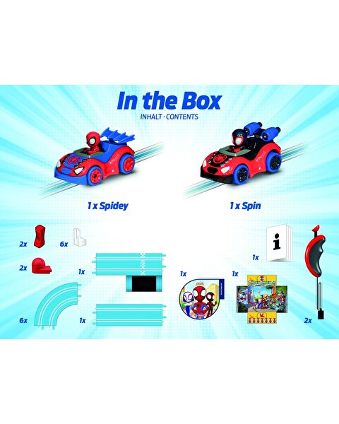 Carrera First Spidey Örümcek Zamanı Yarış Pisti Seti