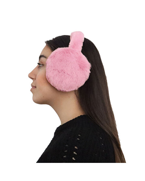 Peluş Kulaklık Pembe