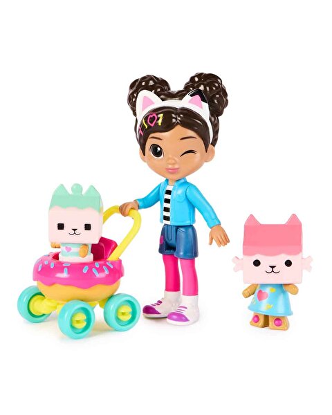 Gabby's Dollhouse Kedi Bakımı Figür Seti