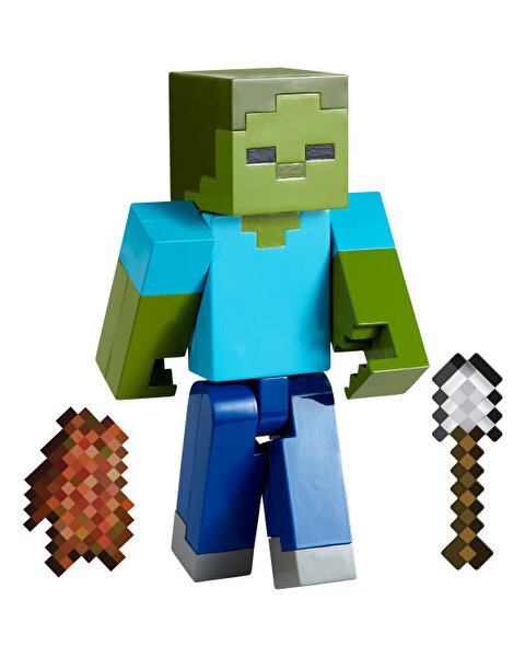 Mi̇necraft Aksesuarlı Fi̇gür Zombie JCN44