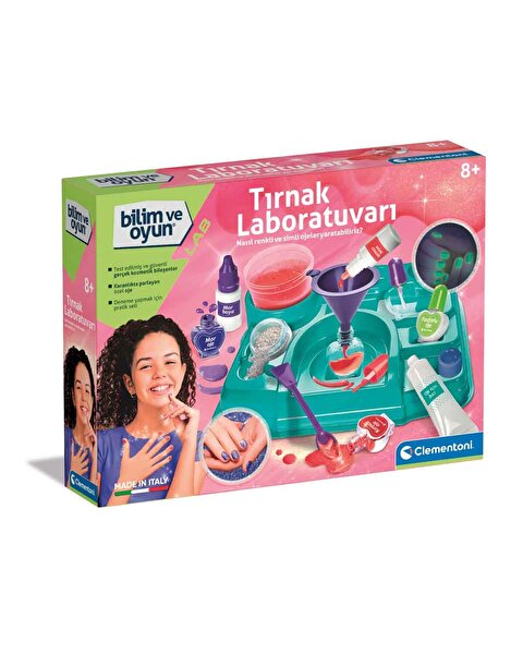 Clementoni Bilim ve Oyun: Tırnak Laboratuvarı
