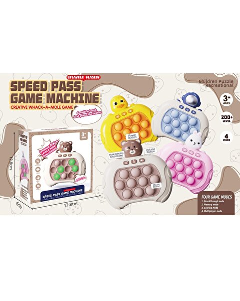 Elektronik Pop‑It Astronot