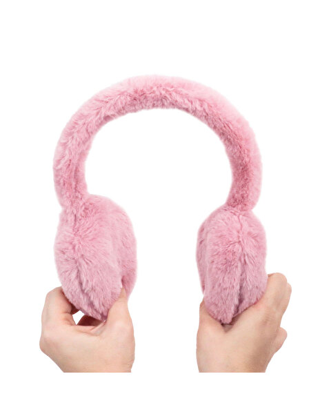 Peluş Kulaklık Pembe