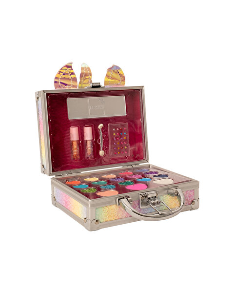 Lukky Unicorn Aynalı Peluş Makyaj Çantası