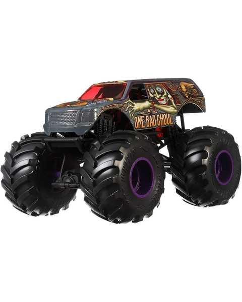 Hot Wheels Monster Trucks 1:24 Arabalar One Bad Ghoul GBV39