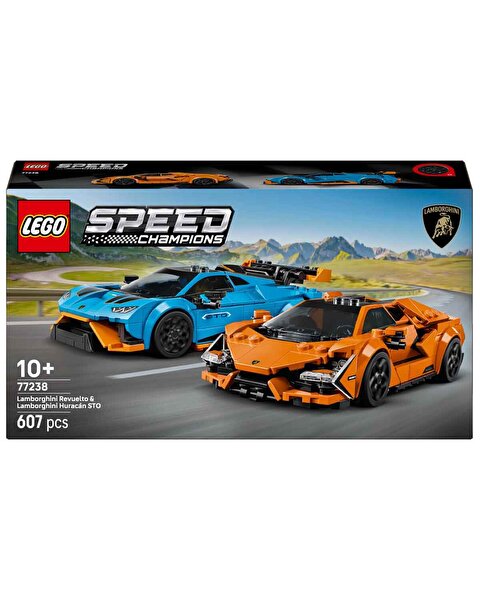 LEGO Speed Champions Lamborghini Revuelto & Huracan STO 77238