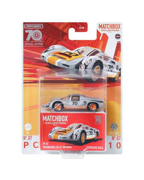 Matchbox Premium Arabalar Porsche 910 HLJ65