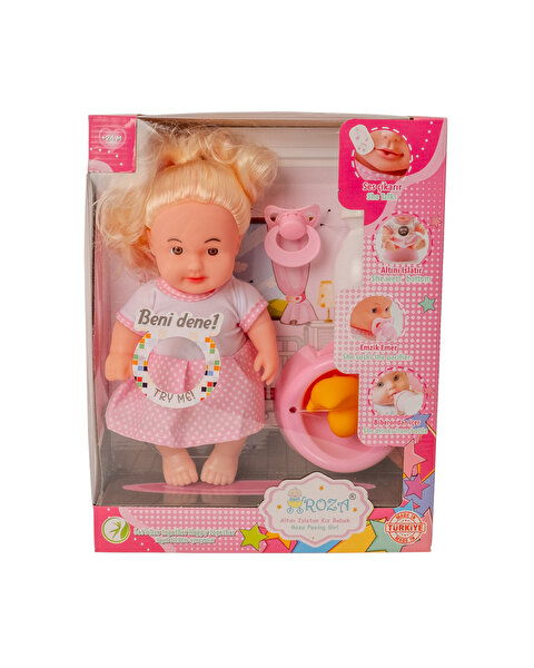 Roza Altını Islatan Set 23 Cm