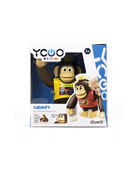 Chimpy Robot Sarı T-Shirtlü