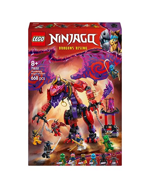 LEGO Ninjago Thunderfang Kaos Ejderhası 71832